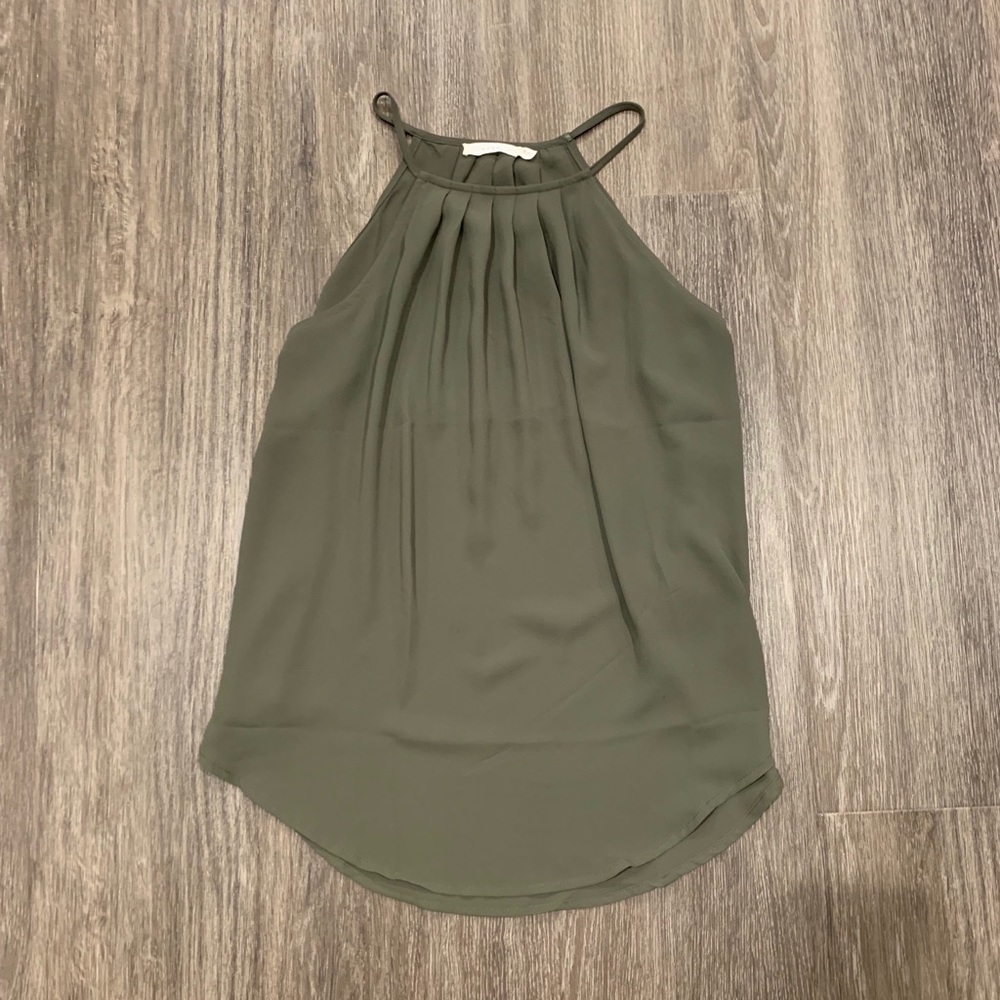 Lush Olive Swing Tank Top (Dry Goods)
